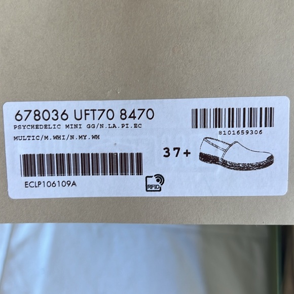 GUCCI Psychedelic Espadrilles - Picture 9 of 12